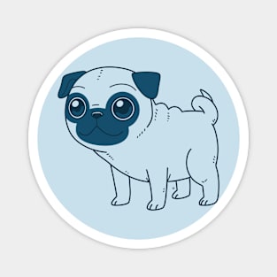 Pug Light Magnet